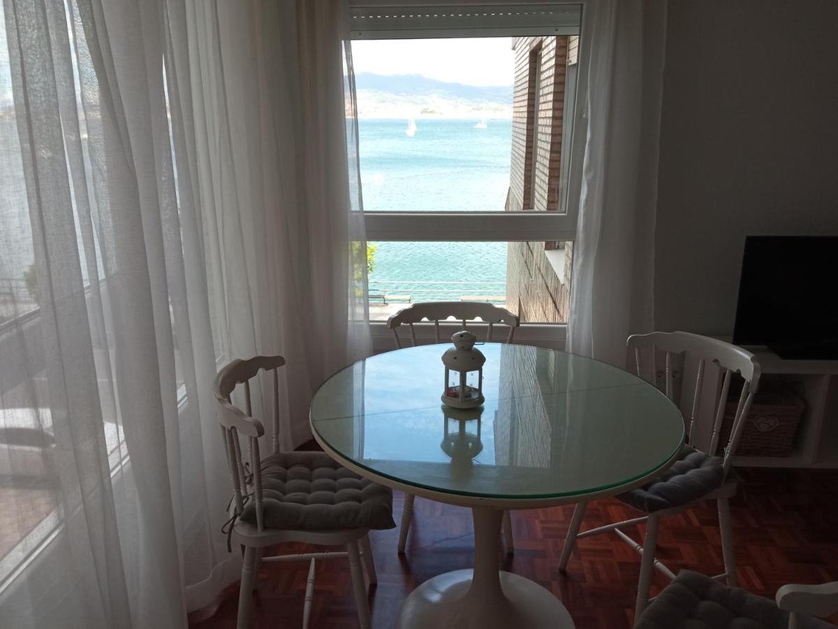 Estudio Con Vistas Al Mar En Baiona Kültér fotó